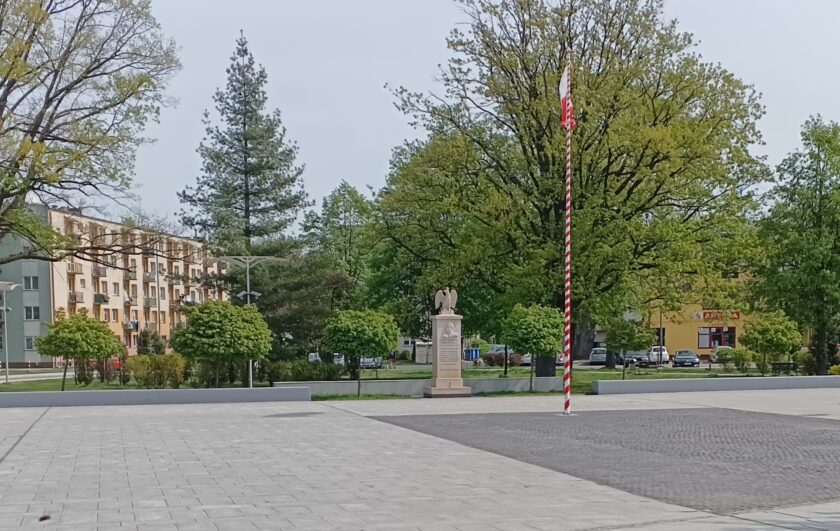 Plac majora Gryczmana zwany "Plantami" w Nowej Dębie